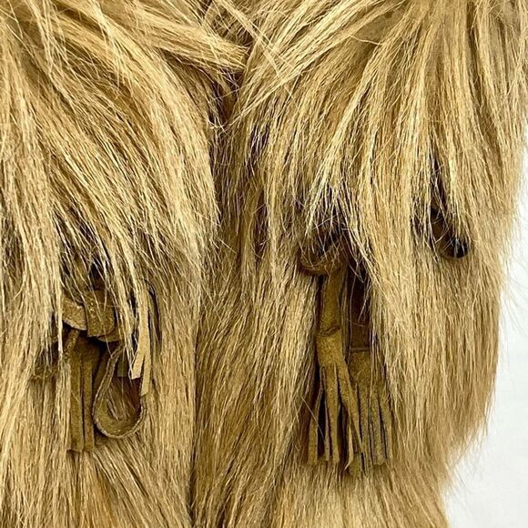 Pajar tan scarlet tassel tie goat hair apres ski boots size 36 (5.5-6) - Picture 9 of 15